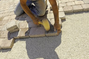 Work paving clipart