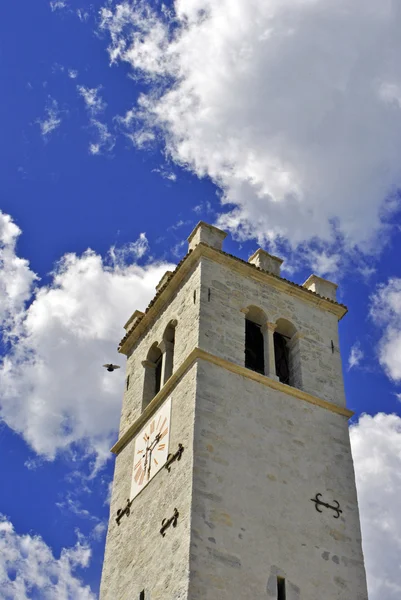 Kirchturmuhr — Stockfoto