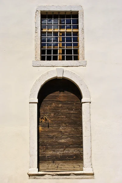 Zugangstür Kirche — Stockfoto