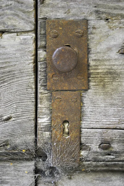 Cerraduras y madera vieja —  Fotos de Stock