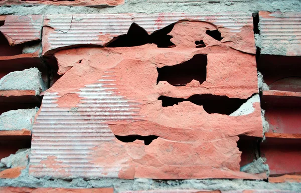 Kırık Duvar — Stok fotoğraf