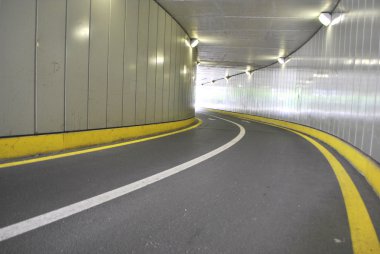 Tunnel road clipart