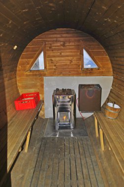 Ahşap sauna
