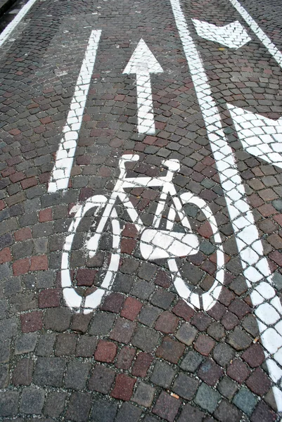 Weg voor fietsen — Stockfoto