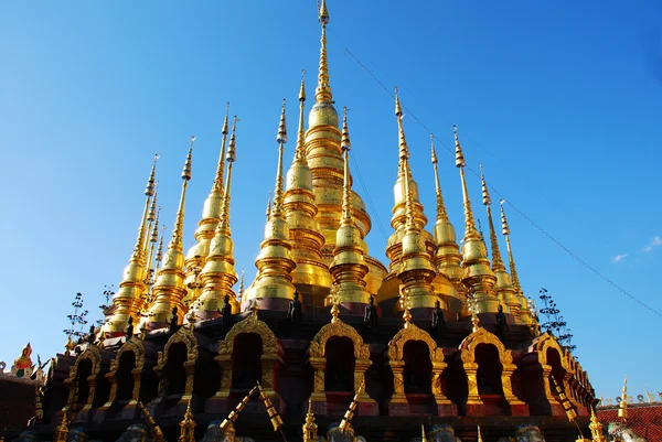 Ten pagodas. — Stock Photo, Image