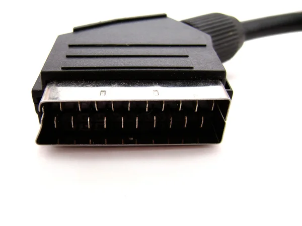 Kabel SCART — Zdjęcie stockowe