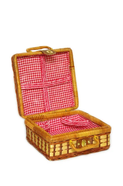 Picknick handbasket — Stockfoto