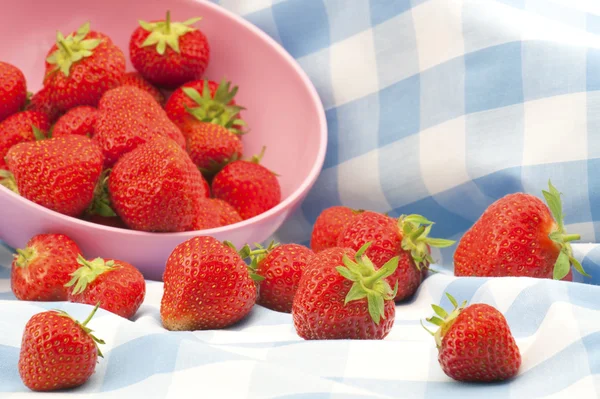 Britische Erdbeeren — Stockfoto