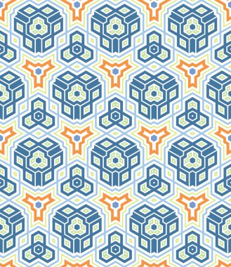 Mosaic pattern clipart