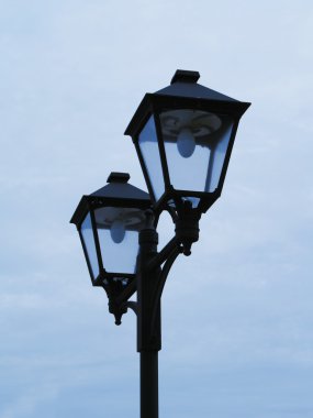 Street lamps clipart