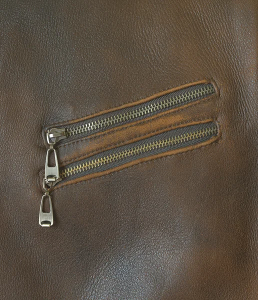 Кожаный карман — стоковое фото
