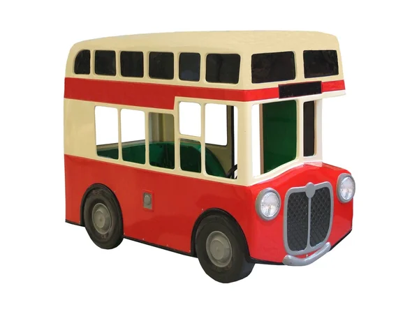 Іграшка автобус — стокове фото