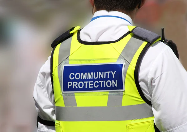 Community Protection Officer. — Stock Photo, Image