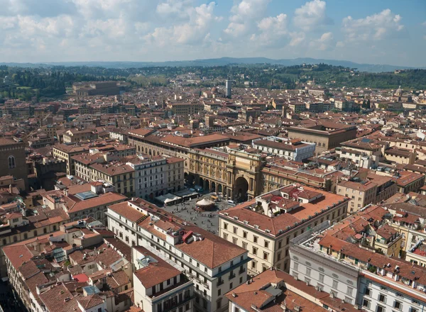 La vista panoramica di Firenze — Foto Stock