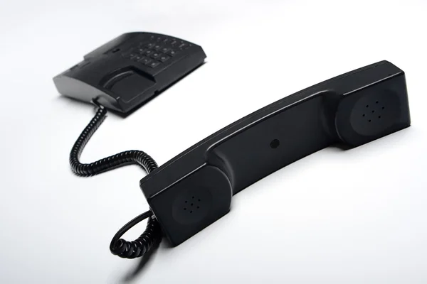 stock image Black telephone