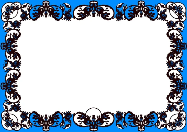Black decorative frame — Stock Vector