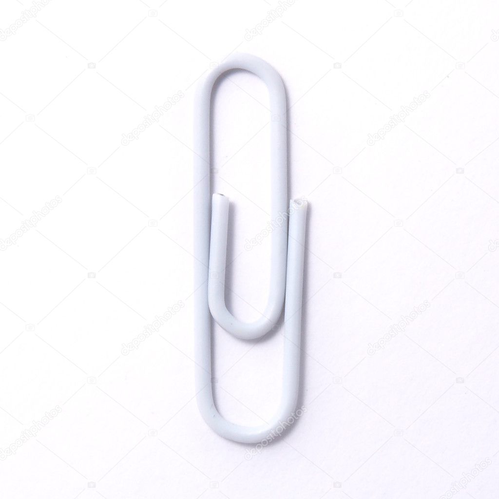 White paper gem clip — Stock Photo © tkliew 3246024