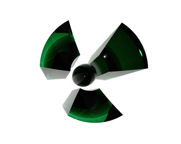 Sign of radiation — Stock Photo, Image