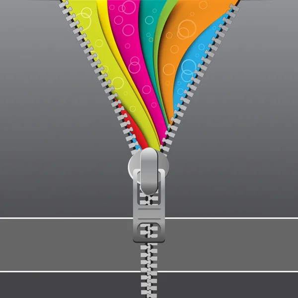 Modèle de conception de style Zipper Vecteur En Vente