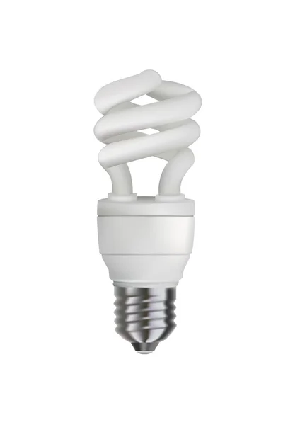 stock vector Energy saving bulb