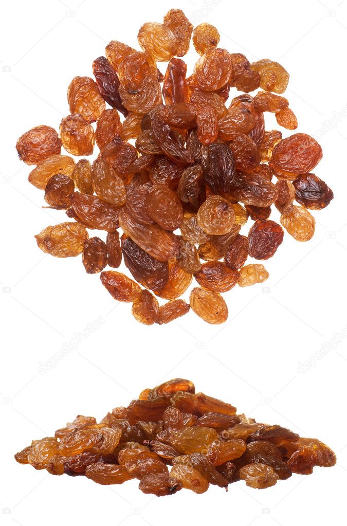 Raisins heap
