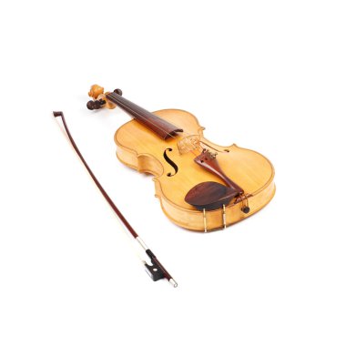 eski viyola ve bir yay