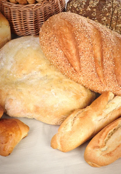 Chléb a pekárny — Stock fotografie
