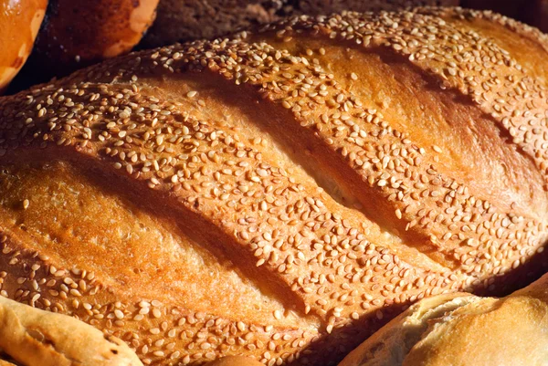 Chleb z bliska — Zdjęcie stockowe
