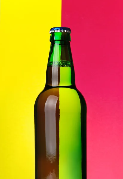 ビール瓶の上部 — ストック写真
