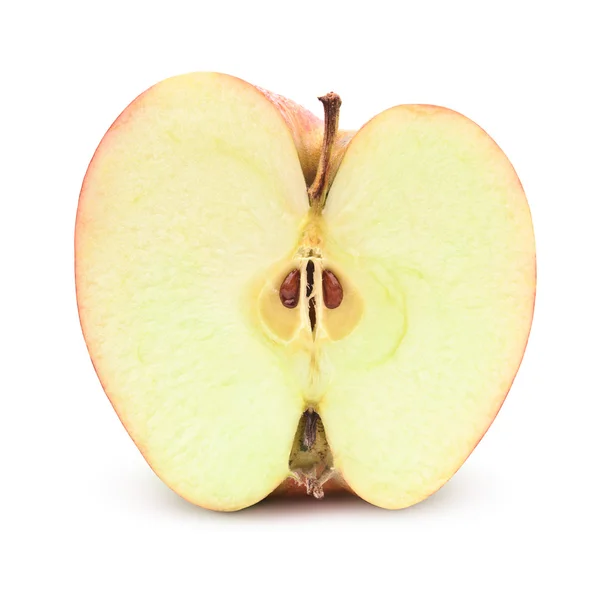 Polovinu jablka — Stock fotografie
