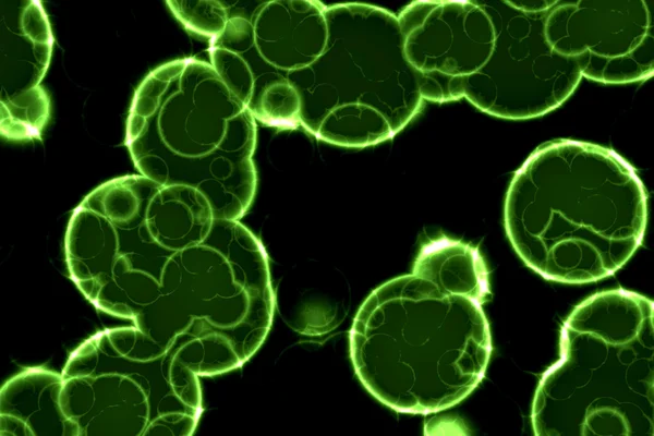 Зеленые клетки — стоковое фото