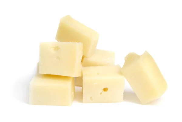 Pieces of cheese Stock Image
