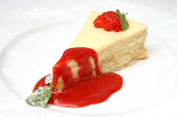 Dessert strawberry — Stock Photo, Image