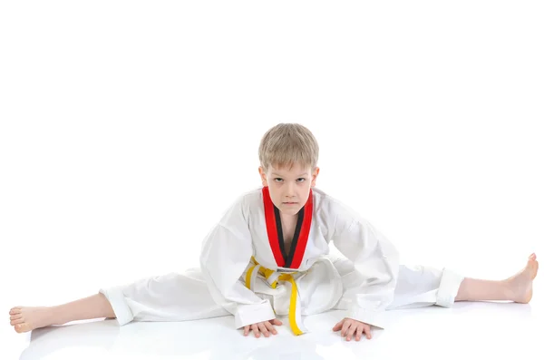 Junior karate — Stockfoto