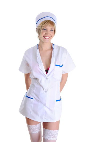 Красива медсестра — стокове фото