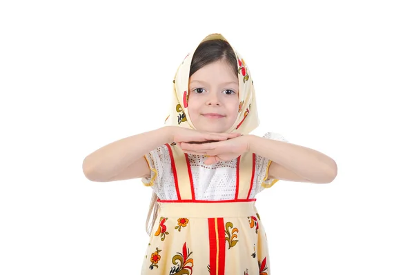 Girl in costume — Stock Photo, Image