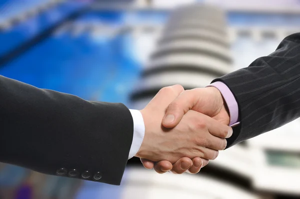 Men handshake — Stock Photo, Image