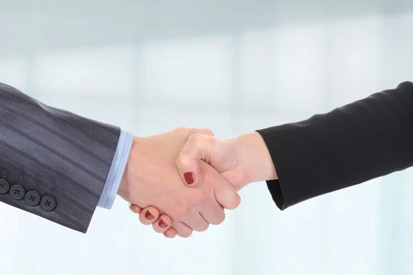 Uścisk dłoni partnerów biznesowych — Zdjęcie stockowe
