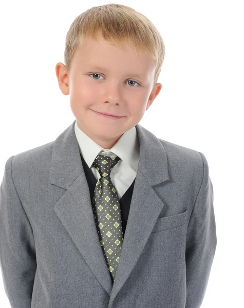 ビジネス スーツの男の子 — ストック写真