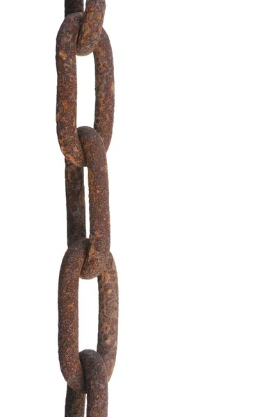Large rusty chain. — Stock Photo, Image