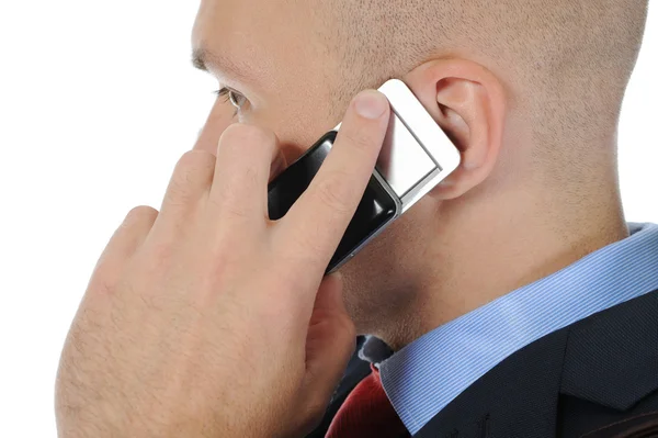 Zakenman aan de telefoon — Stockfoto
