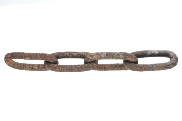 Large rusty chain. — Stock Photo, Image