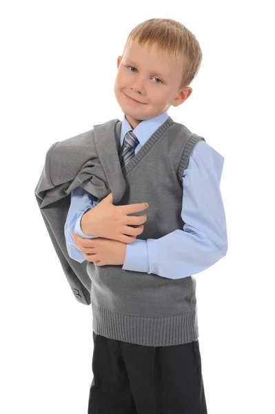 ビジネス スーツの男の子 — ストック写真
