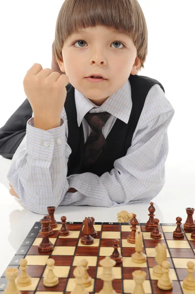 모범생 체스 — 스톡 사진