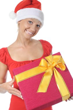 güzel bir Noel kadın.