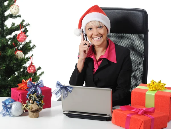 Secretaris van de Kerstman — Stockfoto