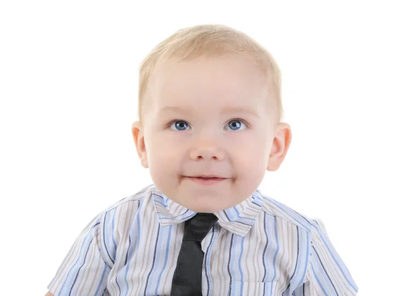 Porträtt av ett lyckligt barn — Stockfoto