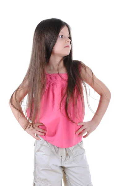 Little girl posing — Stock Photo, Image