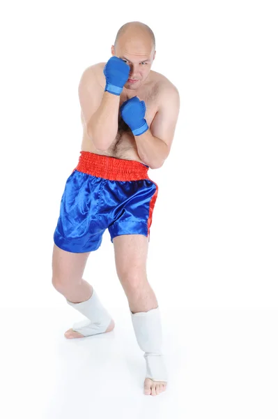 Doświadczonym bokserem — Zdjęcie stockowe