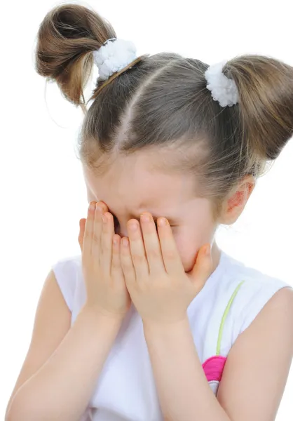 Κοριτσάκι κλάμα — Φωτογραφία Αρχείου